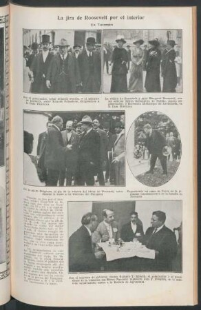 La jira de Roosevelt por el interior