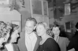 Silvesterfeier im Berliner Künstlerclub Möwe