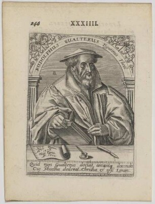 Bildnis des Rudolphus Gualterus
