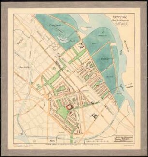 Bebauungsplan Berlin-Treptow: Übersichtsplan 1:6000