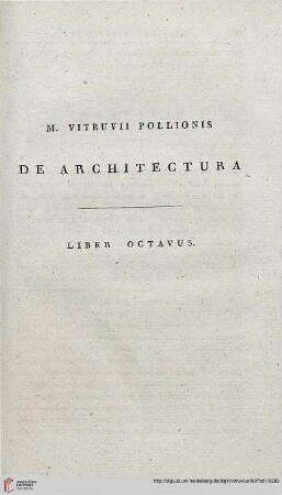 Liber octavus