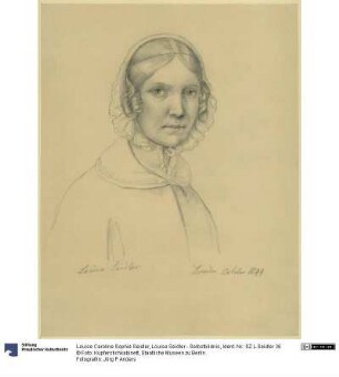 Louise Seidler - Selbstbildnis