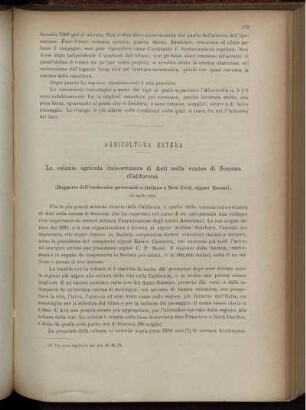 Agricoltura estera.