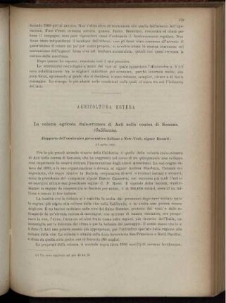 Agricoltura estera.