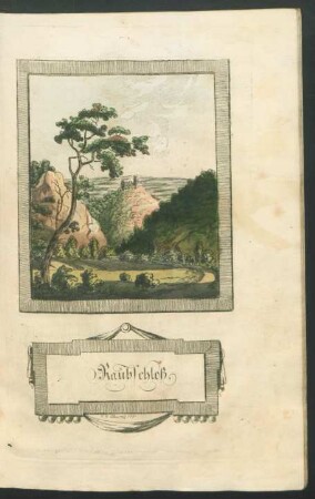 Tafel: Raubschloß.