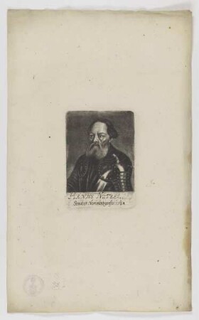 Bildnis des Hanns Nützel