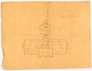 Seminargebäude, Preußisch Holland: Grundriss 2. OG
