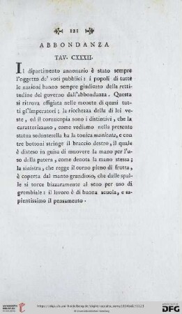 Abbondanza Tav. CXXXII