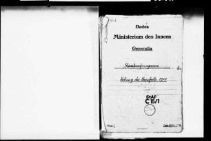 Vollzug des Haushalts 1950