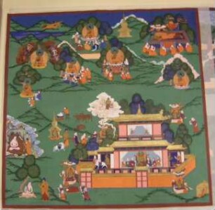 Szenen aus dem Leben Buddhas ...