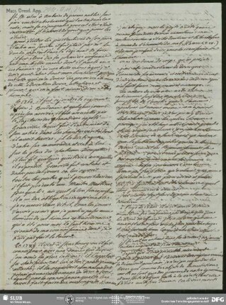 Biographie v. Louis Claude de Saint-Martin, o.O., ohne Datumsangabe