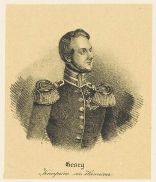 Bildnis des Georg Kronprinz von Hannover