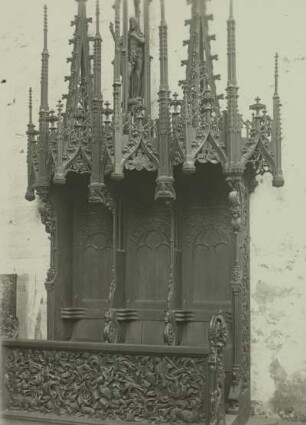 Kloster Maulbronn, Levitenstuhl : Kloster Maulbronn. Levitenstuhl. Vorderansicht