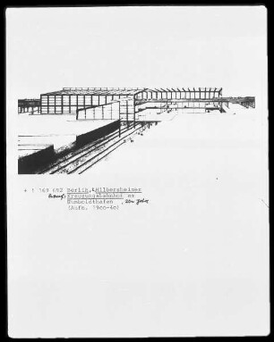 Berlin, Hilbersheimer Kreuzungsbahnhof am Humboldthafen