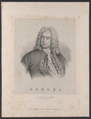Porträt Georg Friedrich Händel