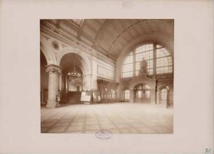 Hauptbahnhof, Osnabrück: Innenansicht Vorhalle