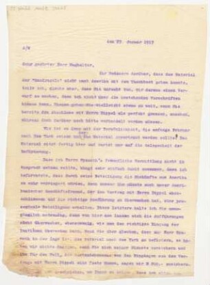 Brief an Ignaz Waghalter : 27.01.1917