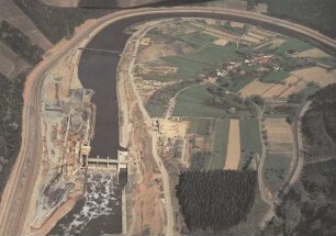 Bau Schleusenanlage Serrig/Saar