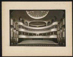 Stadttheater (auch: Opernhaus Wuppertal), Barmen: Ansicht Zuschauerraum