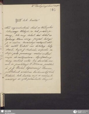 [list wot: Towarstwo „Włada“, 27.03.1900]