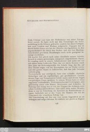 Rückkehr des Hofministers