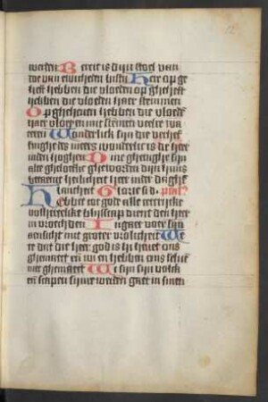 Laudes (Fragment, Anfang fehlt)