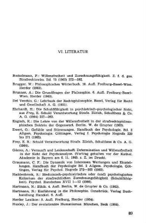 VI. Literaturverzeichnis