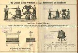Obst- und Traubenpresse