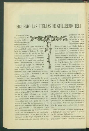 Siguiendo las huellas de Guillermo Tell