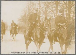 Gouverneur von Paris, General Gallieni