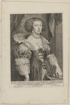 Bildnis der Prinzessin Henriette von Lothringen