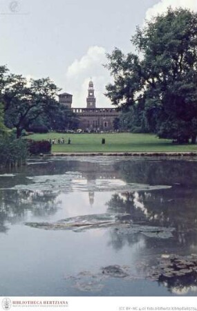 Castello Sforzesco, Nordwestliche Mauer