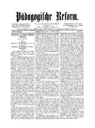 Zur Reform des höheren Mädchenschulwesens