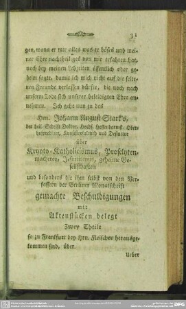 [1. Teil des Krypto-Katholizismus]