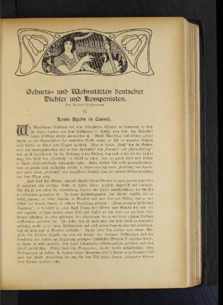 Geburts- und Wohnstätten deutscher Dichter und Komponisten