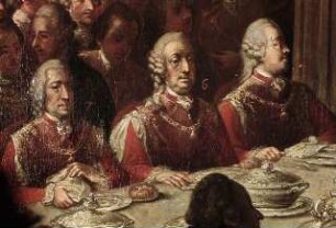Fest des Goldenen Vlies-Ordens zur Zeit des Kaisers Franz I. Stephan in der Wiener Hofburg