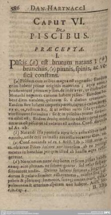 Caput VI. De Piscibus.