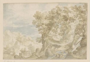 Landschaft mit Felsen