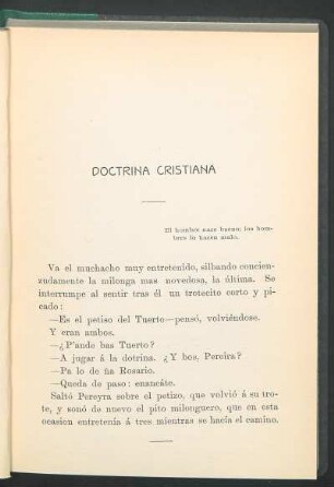 Doctrina Cristiana