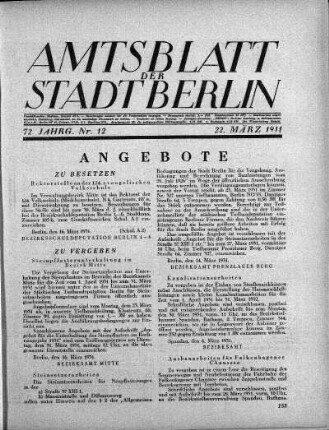 1931,12: Nr. 12, 22. März 1931