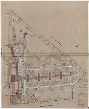 Hauptkinderheim, Berlin-Kreuzberg Grünplanung: Lageplan 1:200