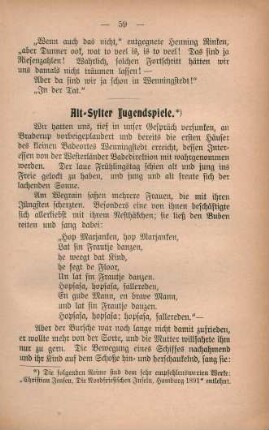 Alt-Sylter Jugendspiele