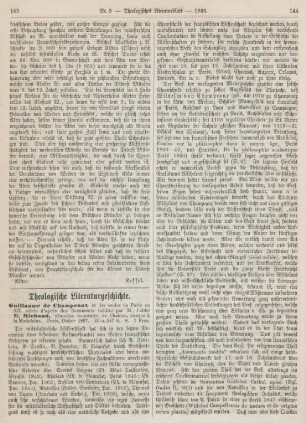 143-147 Theologische Literaturgeschichte