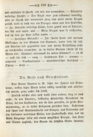 Die Reise nach Griechenland