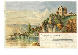 Burg Gutenstein und Donautal