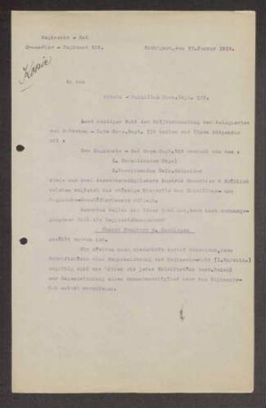 Wahl, Einstellung, Ernennung, Entlassung einzelner Offiziere