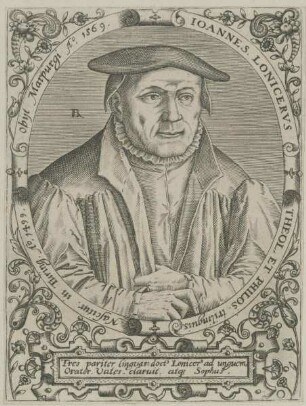 Bildnis des Johann Lonicer