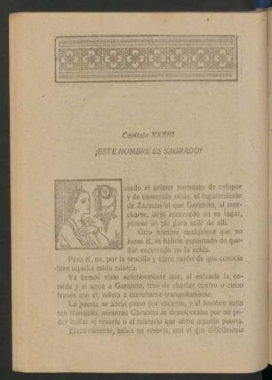 Capítulo XXXIII - ¡Este hombre es sagrado!