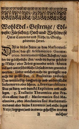 Compendium Geo- & Stereometriae Theoretico-Practicum : = Selbstlehrende Mathematico-Mechanische Veldtmesserey Vnd Uisierkunst