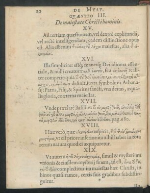 Quaestio III. De maiestate Christi hominis.